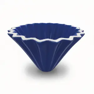 Cafetera Origami de cerámica + Dripper con base de madera