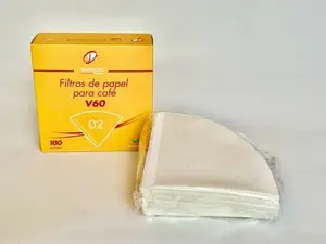 Filtro de papel V60 Domestic N° 02 x 100 unidades