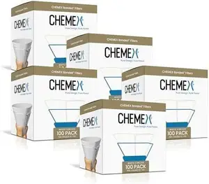 Filtros Chemex redondos para 6 tazas
