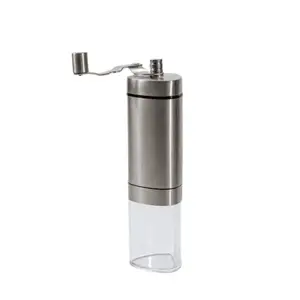 Molino de café manual inox y acrílico