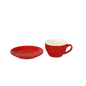 Taza 80 ml y plato Oslo